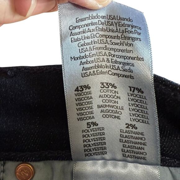 Mother Jeans Womens mid high rise Dazzler ankle Now or Never 25 Preppy Prep - Picture 8 of 14